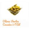 Olive cassee a l'ail 10 kg / 1921 / po
